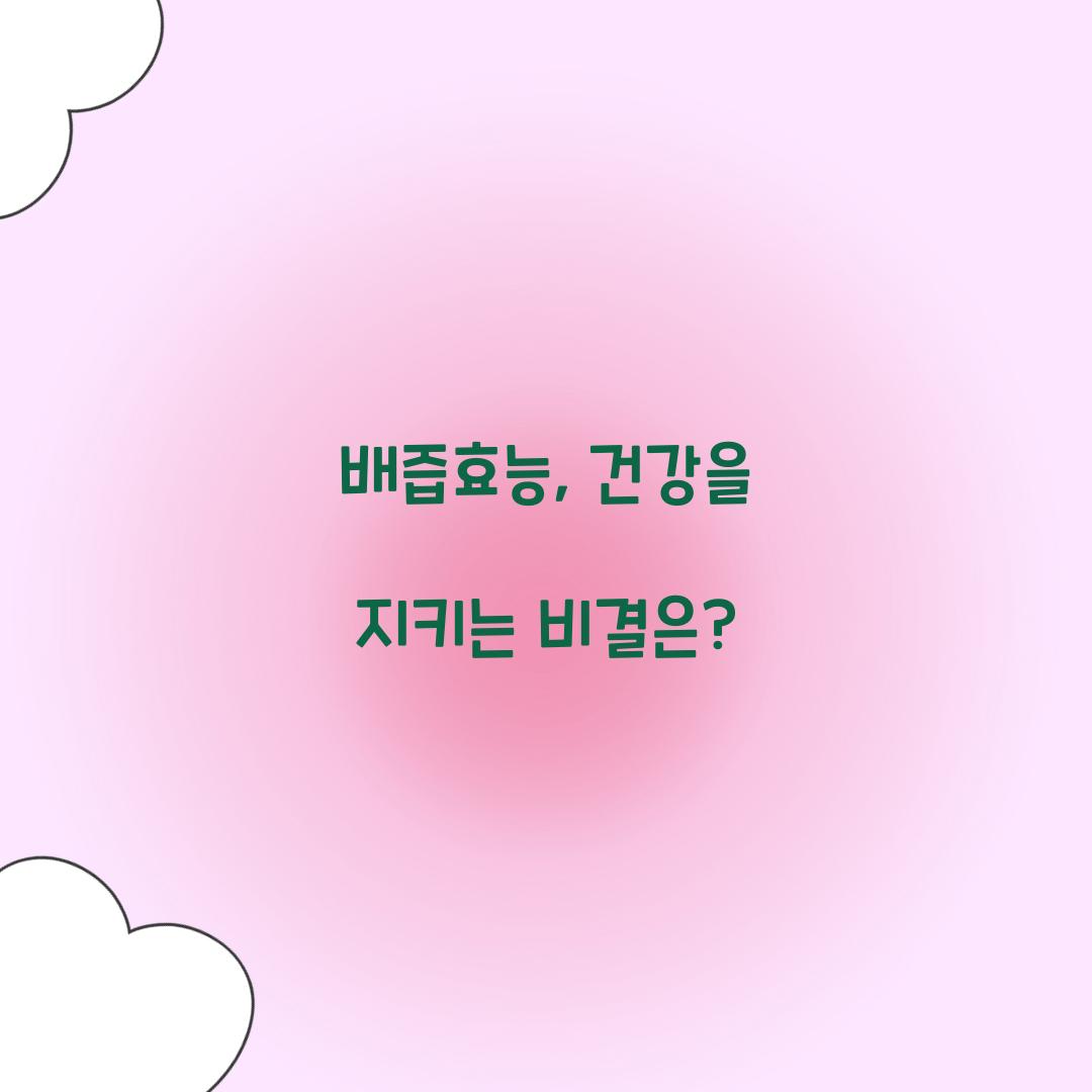 배즙효능, 건강을 지키는 비결은?