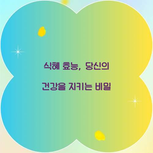 식혜 효능, 당신의 건강을 지키는 비밀