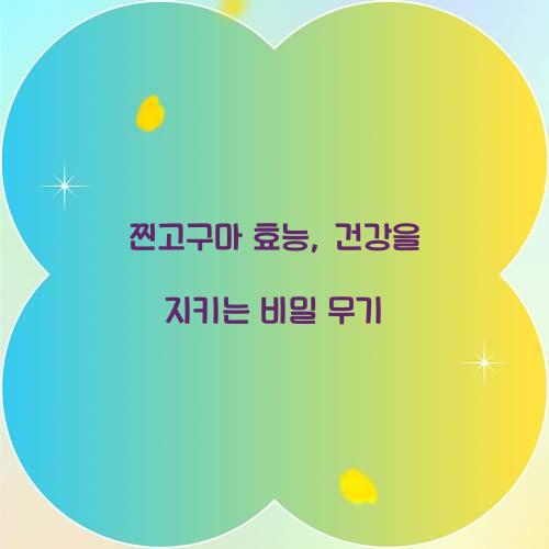 찐고구마 효능, 건강을 지키는 비밀 무기