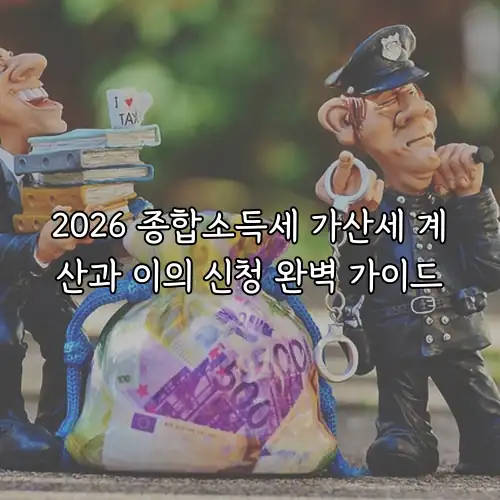 2026 종합소득세 가산세 계산과 이의 신청 완벽 가이드