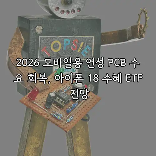 2026 모바일용 연성 PCB 수요 회복, 아이폰 18 수혜 ETF 전망